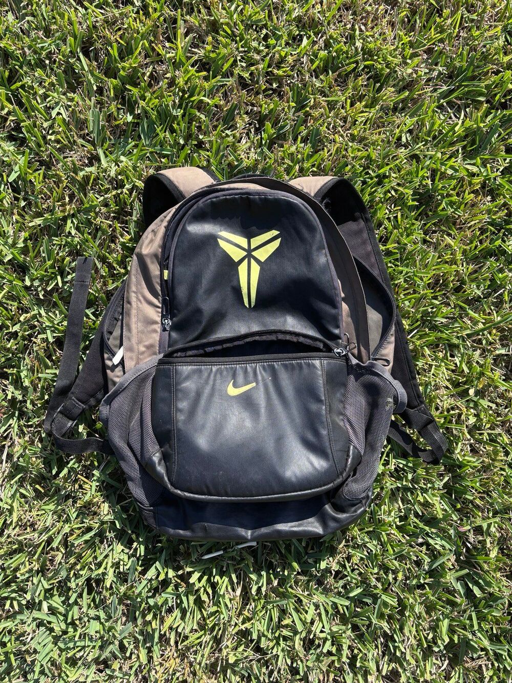 Nike Kobe Bryant Mamba Mambacita Backpack Black Gold Snakeskin Rare